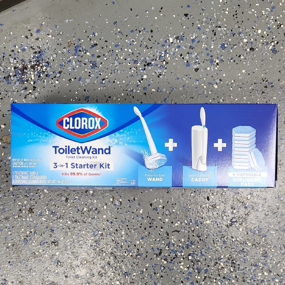 Clorox ToiletWand Starter Kit - Blue and White